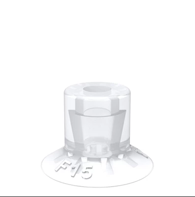 0200263派亚博吸盘Suction cup F15 Silicone FCM由食品级硅材料制成，不含任何颜料-派亚博真空发生器现货