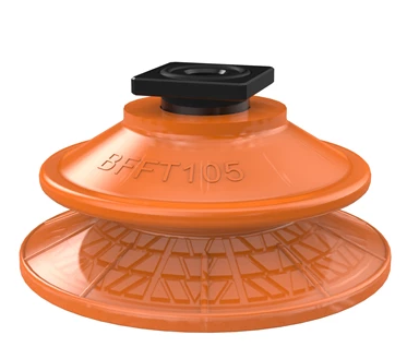 0210579派亚博吸盘Suction cup BFFT105P Polyurethane 60/60/30,T-slot with mesh filter-派亚博真空发生器paib吸盘
