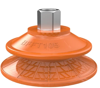 0210573派亚博吸盘Suction cup BFFT105P Polyurethane 60/60/30,G3/8寸female 17mm with mesh filter-派亚博真空发生器paib吸盘